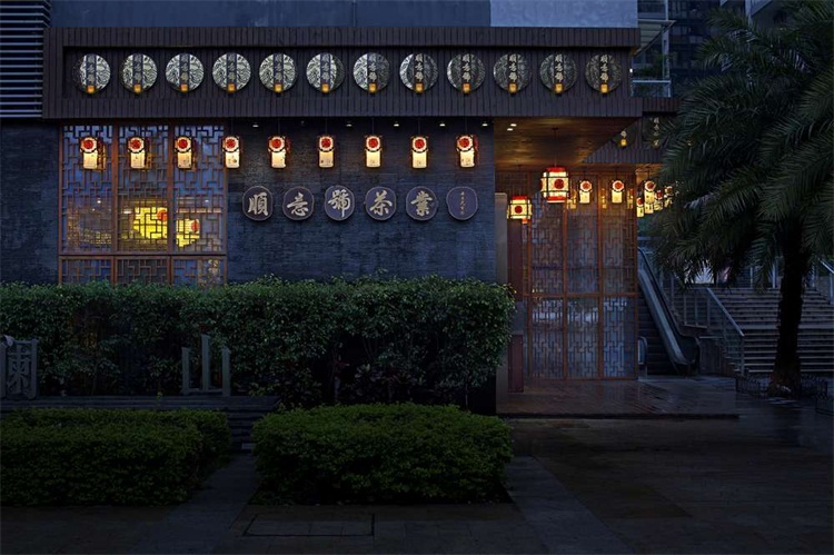 茶藝館空間設計（jì）效果圖