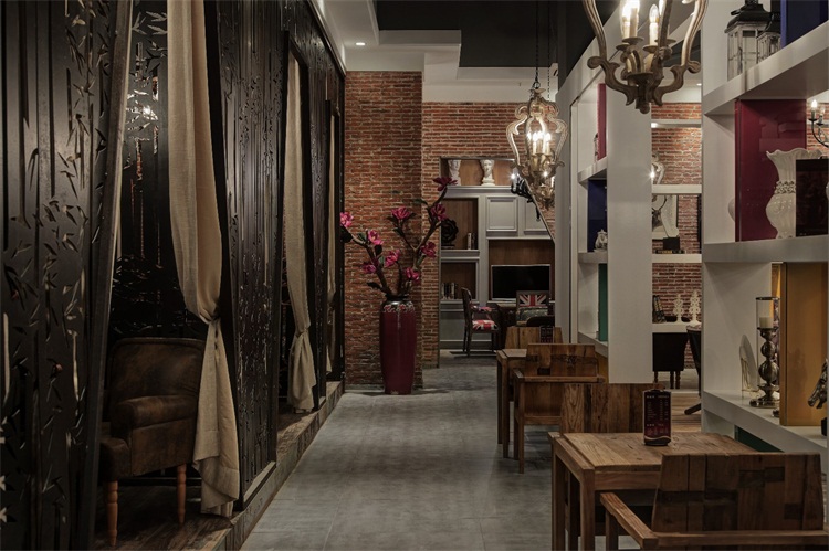 咖啡（fēi）館空間設計效果圖