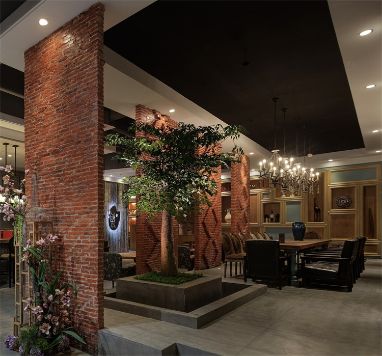 咖（kā）啡館空間設計效（xiào）果圖