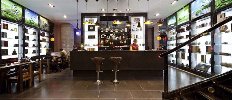 茶館空（kōng）間設計效果（guǒ）圖