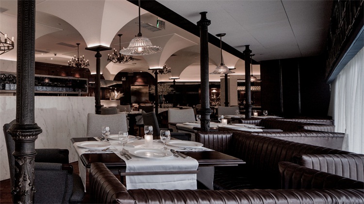 法餐（cān）廳空間設計效（xiào）果圖