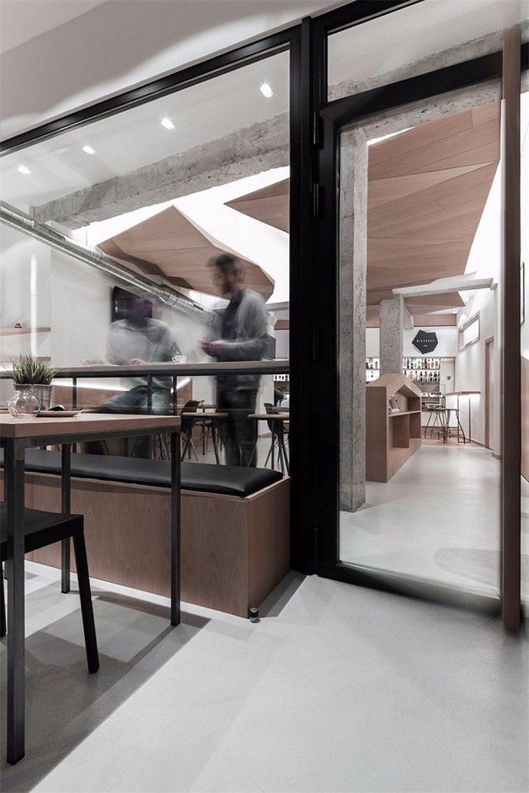 咖啡廳（tīng）空間設計（jì）效果圖