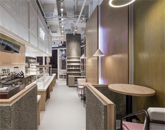 休閑餐廳——有茶深圳海上世界店茶飲店裝（zhuāng）飾設計