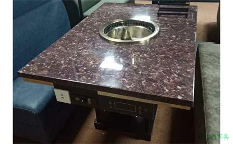 大理石電磁爐火鍋(guō)桌
