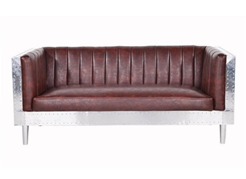 量版ktv工業風不鏽鋼卡座沙發