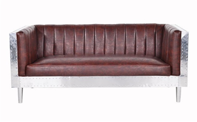 量版ktv工業風不鏽鋼卡座沙發