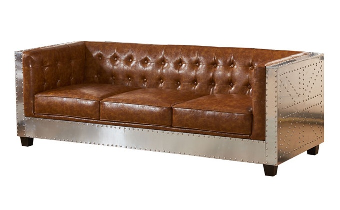 音（yīn）樂（lè）會（huì）所工業風不鏽鋼卡座（zuò）沙發