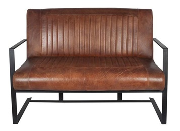 工業風咖（kā）啡館鐵藝簡約卡（kǎ）座沙發