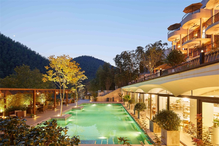 酒（jiǔ）店空間設計效果圖