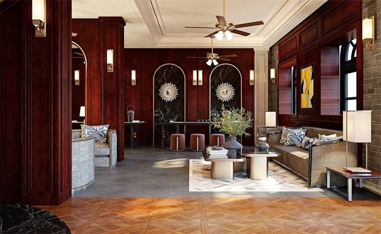 酒店（diàn）空間設計（jì）效果圖