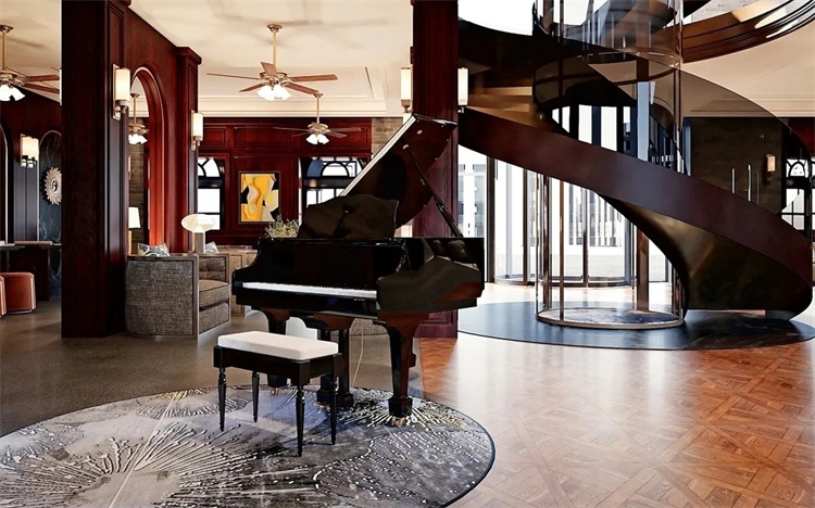 酒店空間設（shè）計效果圖