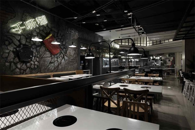 現代火鍋店空間裝修設計風（fēng）格