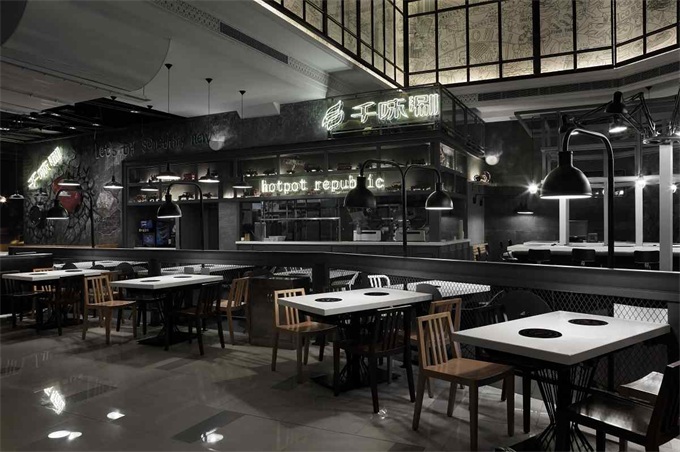 現代火鍋店空間（jiān）裝修設計風（fēng）格