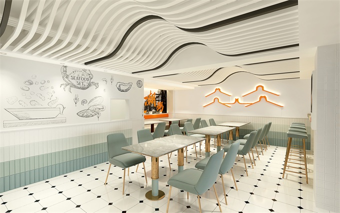 餐飲（yǐn）店設計效果圖