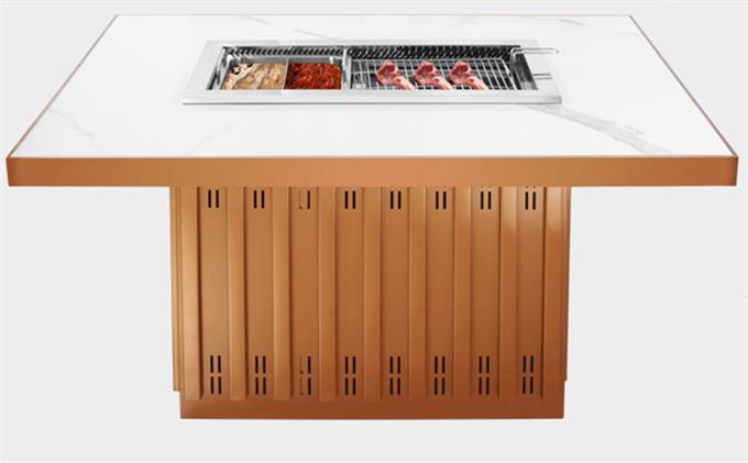 無煙淨化(huà)火鍋桌