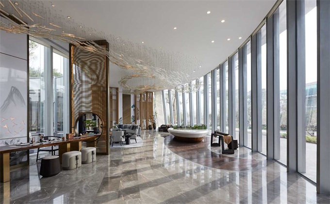 高端新中式售樓處設（shè）計理念是怎樣的呢（ne）?-海德利設計