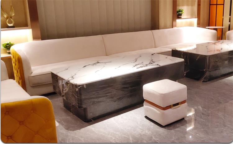 會（huì）所大廳輕奢鳳沙發