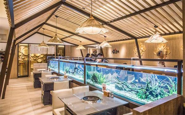 日式無(wú)煙燒烤桌