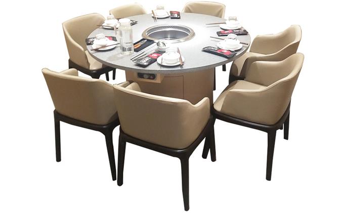 無煙淨化火鍋桌