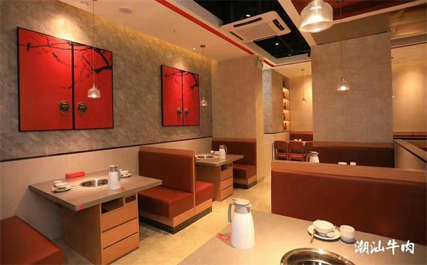 沈陽（yáng）牛肉火鍋（guō）店桌（zhuō）椅