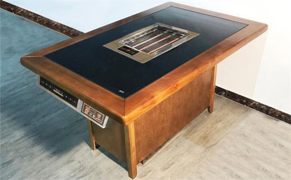 烤（kǎo）肉店無煙燒烤桌子