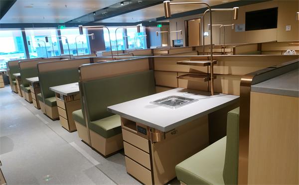 海(hǎi)底撈無(wú)煙火(huǒ)鍋桌