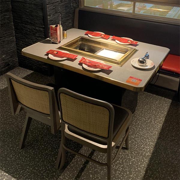 無（wú）煙淨化火鍋烤肉一體桌