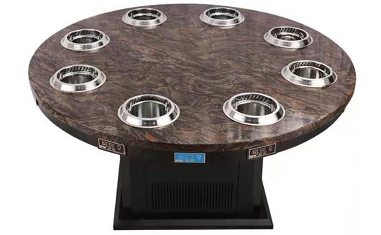 一人一鍋電磁爐無(wú)煙(yān)小火鍋桌