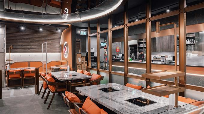 劉一手（shǒu）美國海外店火鍋桌椅