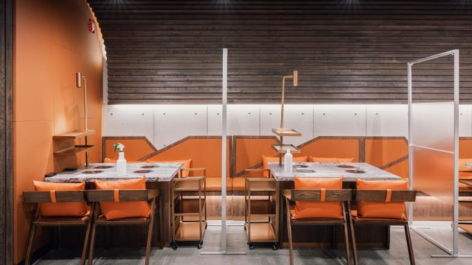 劉一手美國海外店（diàn）火鍋家具