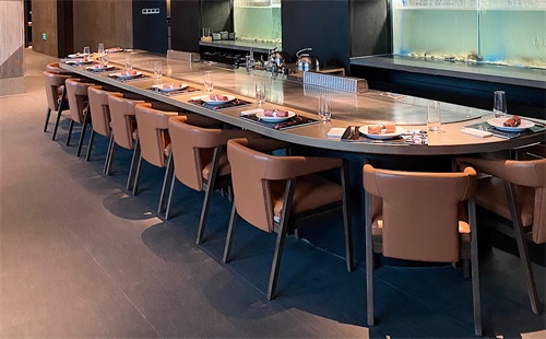 鐵板燒台子（zǐ）多少（shǎo）錢，鐵板燒桌子尺寸你知多少?-海德利家具