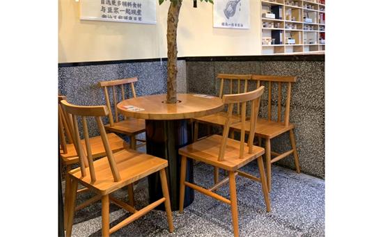 快餐店餐飲（yǐn）桌椅