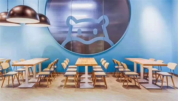 學校（xiào）食堂餐桌椅2人位