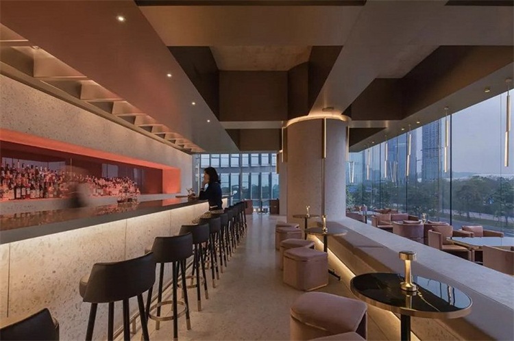 藝術酒吧(ba)空間設計效果圖