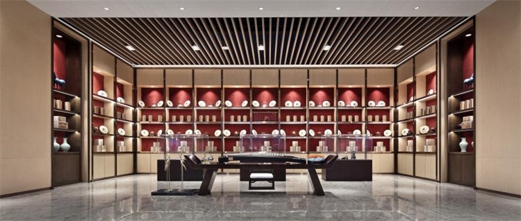 茶業會館空（kōng）間設計效果圖