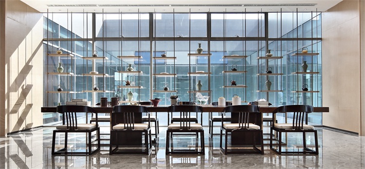 茶業會館空間（jiān）設計效果圖