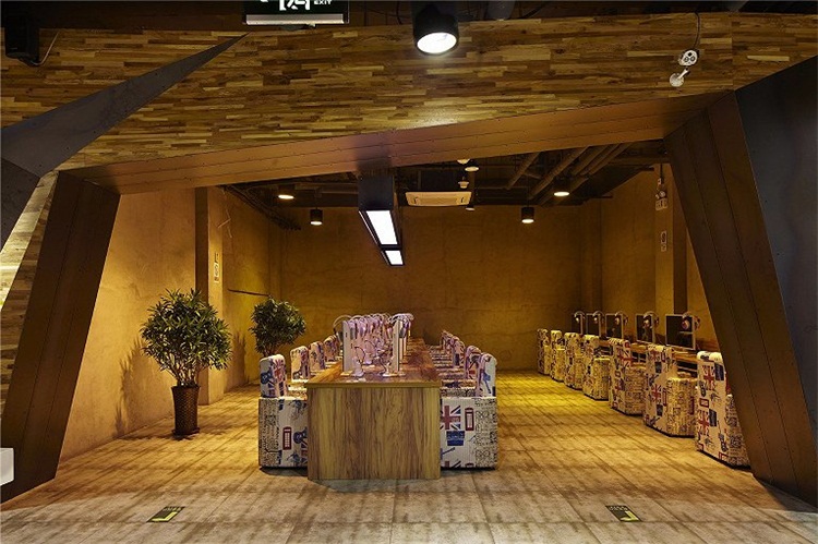 網咖（kā）空間設計效果（guǒ）圖